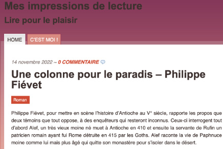 Critique de Denis Billamboz