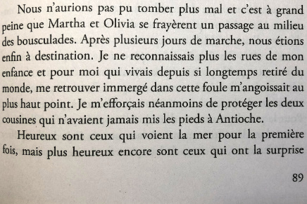 Une colonne pour le paradis, page 89