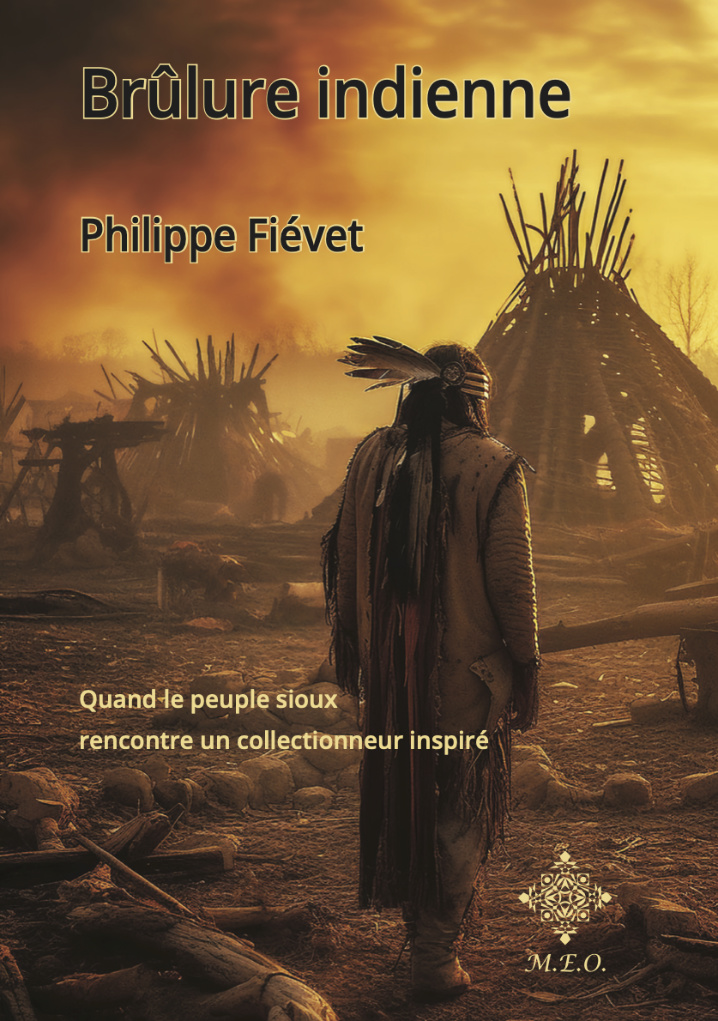 Couverture du livre 'Brûlure indienne',  Philippe Fiévet